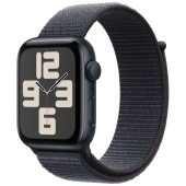 Apple Watch Sport SE 2024 (44mm) Алюминиевый корпус, Полуночный Черный, Sport Loop (без RuStore)