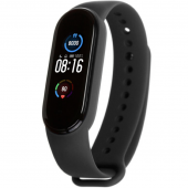 Браслет для фитнес трекера Xiaomi Mi Band 5, Mi Band 6 Силикон DF