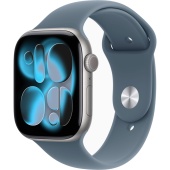 Apple Watch Series 11 (46mm) Алюминиевый корпус, Серый космос, Sport Band (без RuStore)