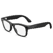 Умные очки Ray-Ban Wayfarer (Gen 2), черная глянцевая оправа, Фотохром: Прозрачные - Зеленые, L