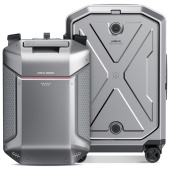 Чемодан с рюкзаком UREVO EVA Magnetic Suitcase 21" Серый