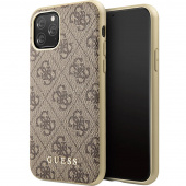Чехол iPhone 11 Pro Накладка Кожзам Guess 4G collection Hard