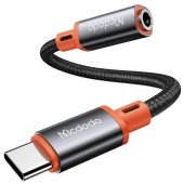 AUX кабель Mcdodo CA-756, USB-C → 3.5мм (female) длина 0,11 м