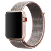 Браслет нейлоновый DF Sport Loop для Apple Watch 42, 44, 45mm
