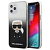 Чехол iPhone 11 Pro Max Накладка Пластик Karl Lagerfeld Iconik Hard Gradient