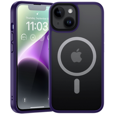 Чехол Benks Mist для iPhone 14 Plus (MagSafe) (iPhone 14 Plus Накладка Фиолетовый)