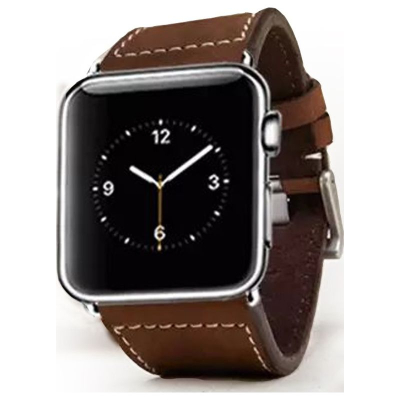 Браслет кожаный Lunatik для Apple Watch 42, 44, 45mm