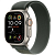 Apple Watch Ultra 2 2024 (49mm) Натуральный титан, Trail Loop, Зеленый (без RuStore) 