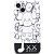 Чехол iPhone 13 Накладка Силикон Luxo Kaws series