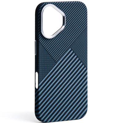 Чехол Luxo Carbon Series для iPhone 16 Магнитный (с MagSafe) (Чехол Luxo S16)