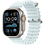 Apple Watch Ultra 2 2024 (49mm) Натуральный титан, Ocean Loop, Ледяной синий (без RuStore) 